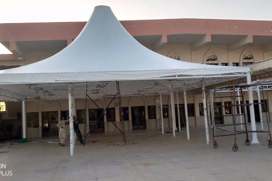 Peshawar tensile canopy shade design visual reference